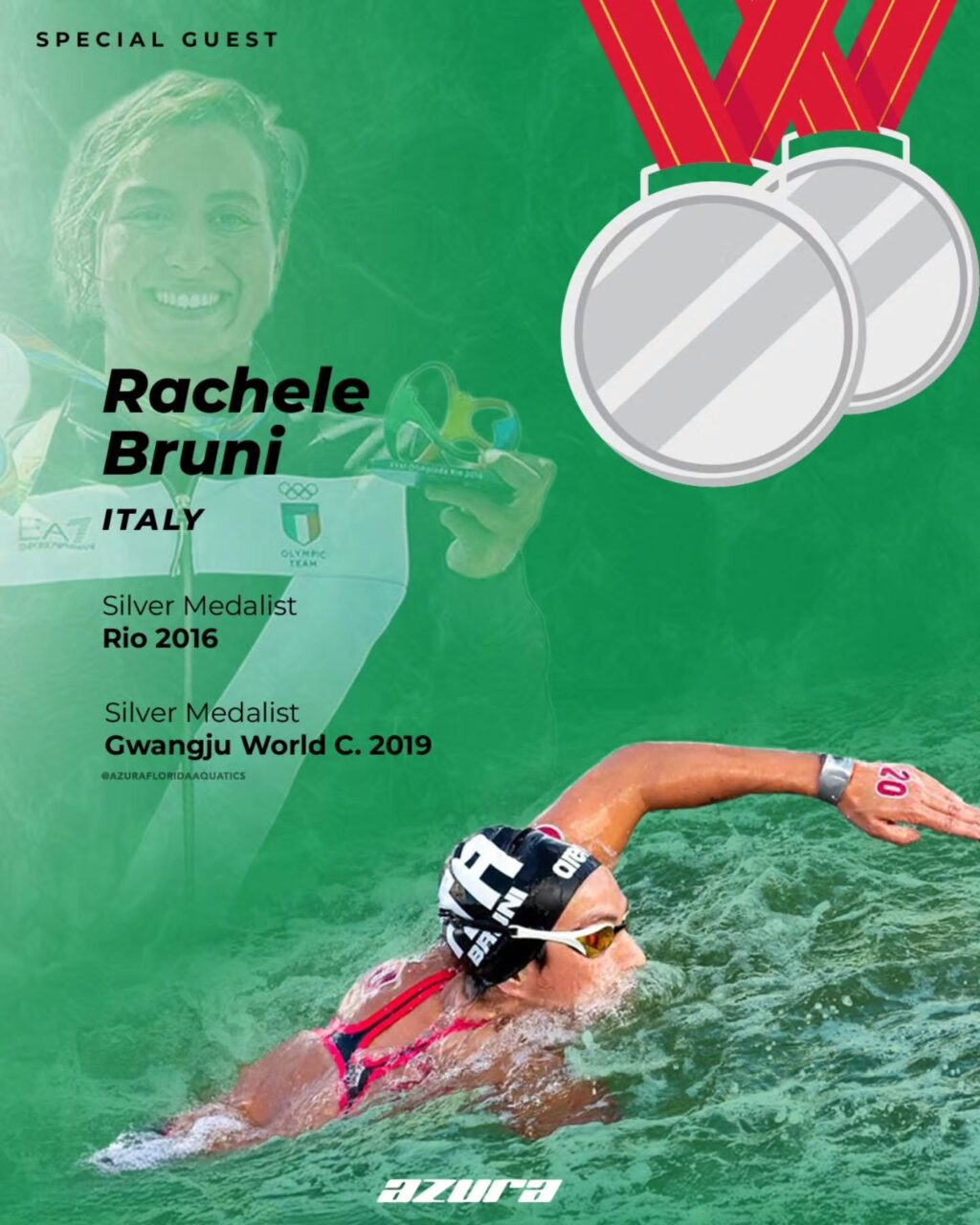 Instagram post from azurafloridaaquatics. This post is in position 2.