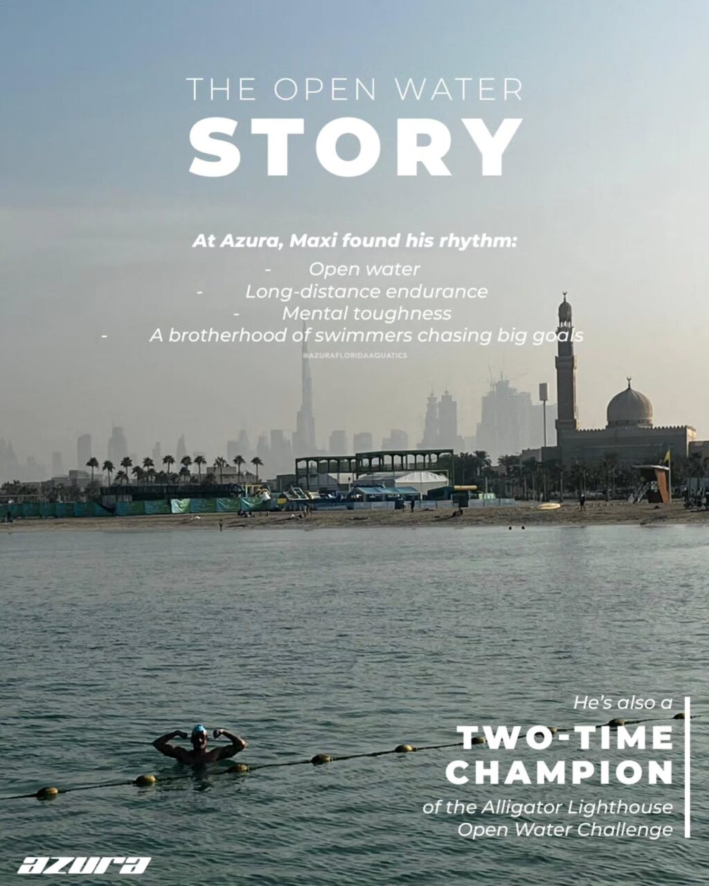 Instagram post from azurafloridaaquatics. This post is in position 4.