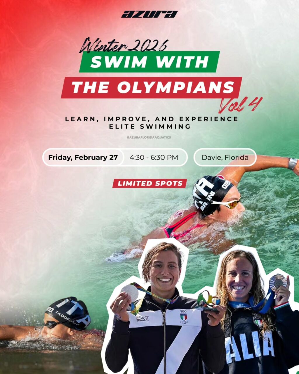 Instagram post from azurafloridaaquatics. This post is in position 0.