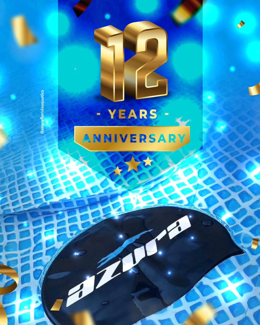 Instagram post from azurafloridaaquatics. This post is in position 10.