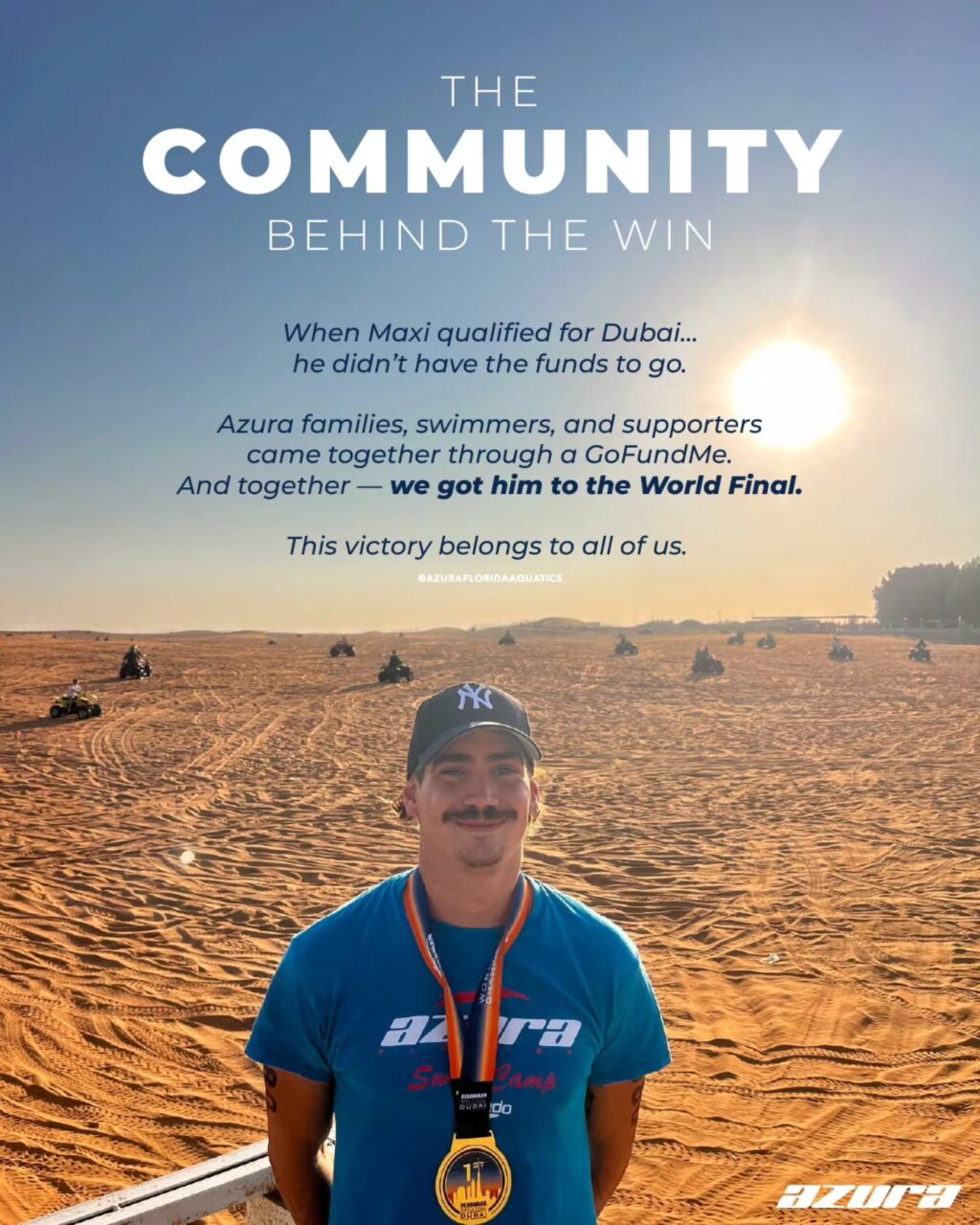 Instagram post from azurafloridaaquatics. This post is in position 3.