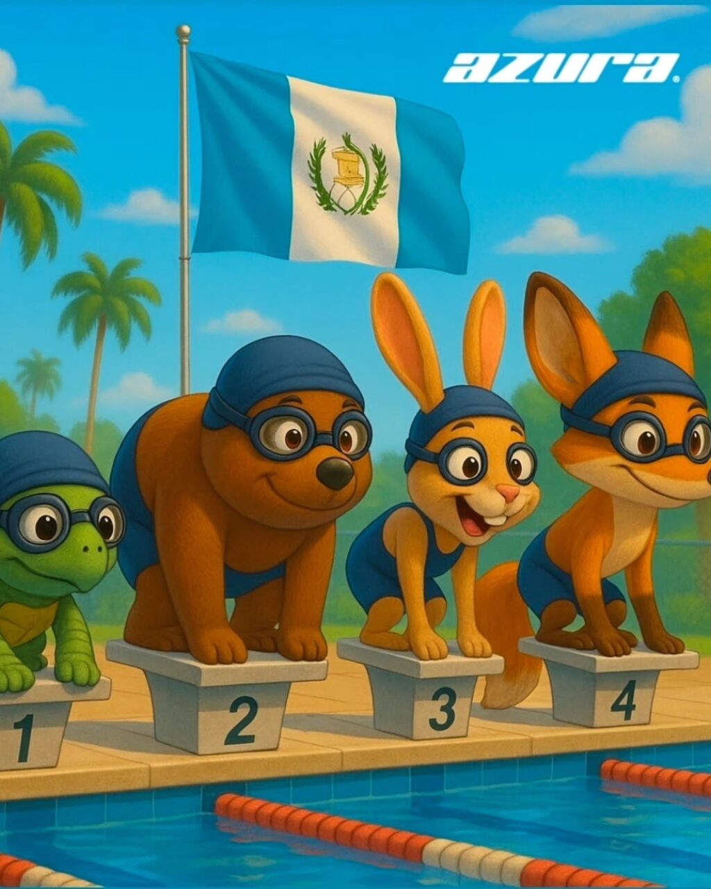 Instagram post from azurafloridaaquatics. This post is in position 16.