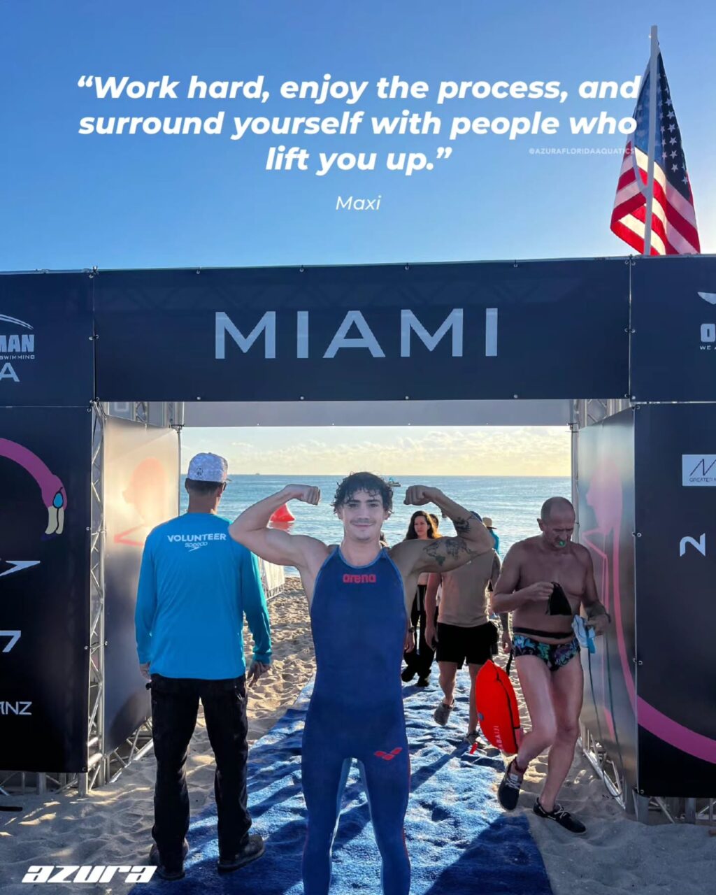 Instagram post from azurafloridaaquatics. This post is in position 2.