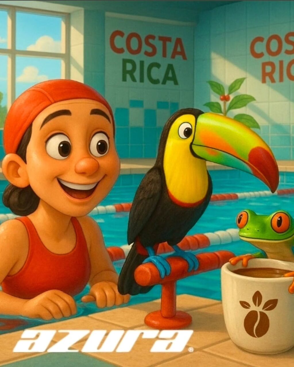 Instagram post from azurafloridaaquatics. This post is in position 19.