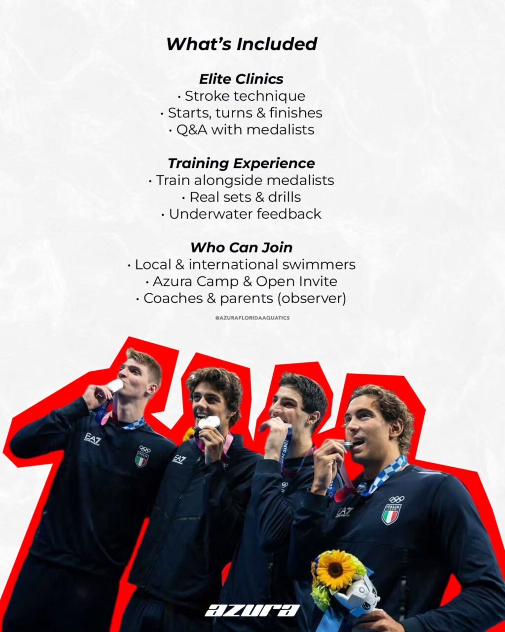 Instagram post from azurafloridaaquatics. This post is in position 4.