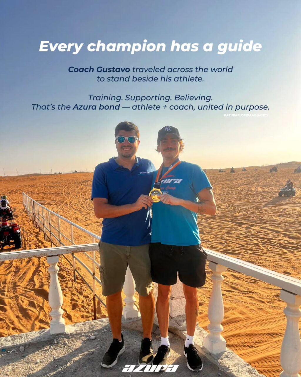 Instagram post from azurafloridaaquatics. This post is in position 6.