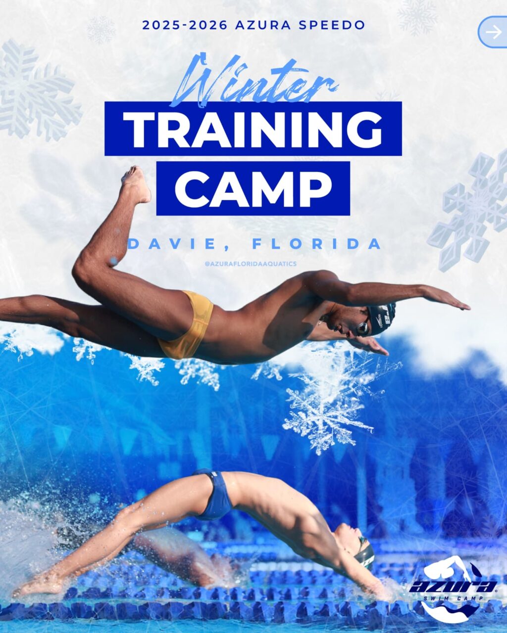 Instagram post from azurafloridaaquatics. This post is in position 0.