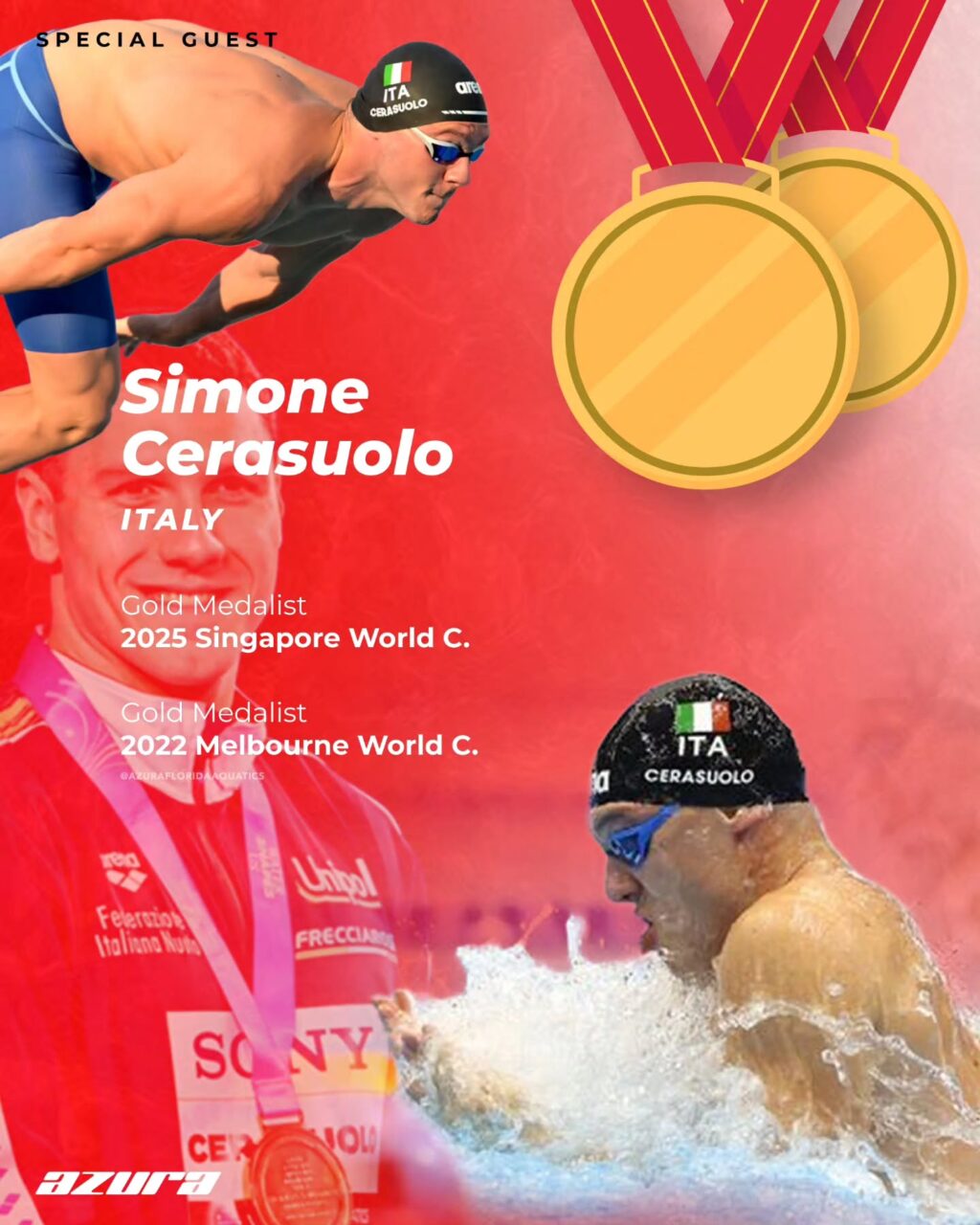 Instagram post from azurafloridaaquatics. This post is in position 2.